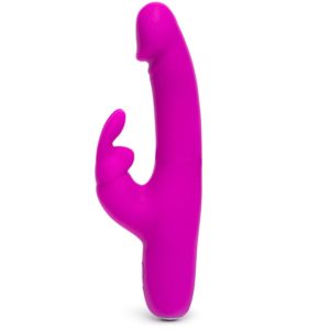 Happy Rabbit Slimline Realistic Rechargeable Rabbit Vibrator Side