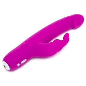 Happy Rabbit Slimline Realistic Rechargeable Rabbit Vibrator Lied Down