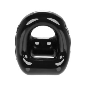 Oxballs 360 Dual Cockring and Ballsling Black Front