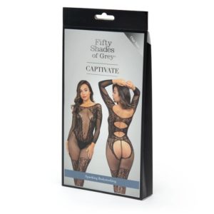 Fifty Shades of Grey Captivate Spanking Lace Bodystocking Packaging