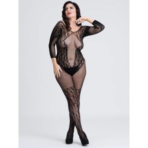 Fifty Shades of Grey Captivate Spanking Lace Bodystocking Plus Size