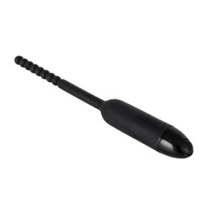 Silicone Vibrating Beaded Urethral Dilator on Side