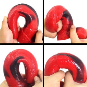 The Deer 10.8 Inch Silicone Dildo Flexibility