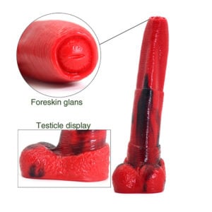 The Deer 10.8 Inch Silicone Dildo Info