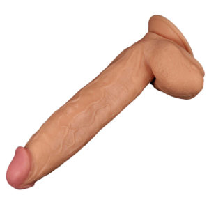 Legendary King Sized 11 Inch Realistic Dildo on Side