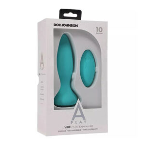 A-Play Vibe experienced remote control rechargeable silicone butt plug packaging