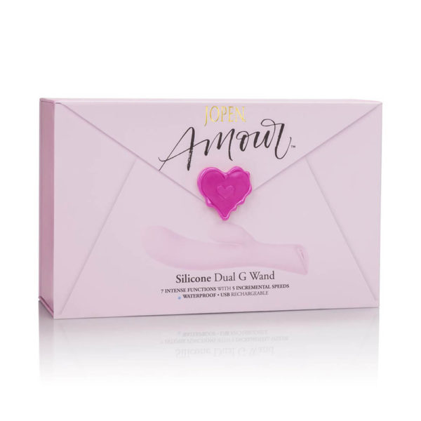 Jopen Amour Dual G-Wand Vibrator Packaging