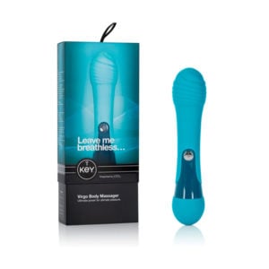 Key By Jopen Virgo Body Massager Turquoise with Packaging