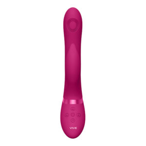 Vive Aimi Rechargeable Pulse Wave Swinging Rabbit Vibrator Front