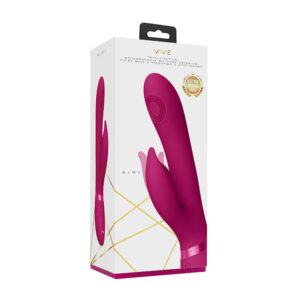 Vive Aimi Rechargeable Pulse Wave Swinging Rabbit Vibrator Packaging