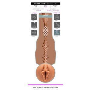 Fleshlight Girls Autumn Falls Cream Texture Masturbator Info