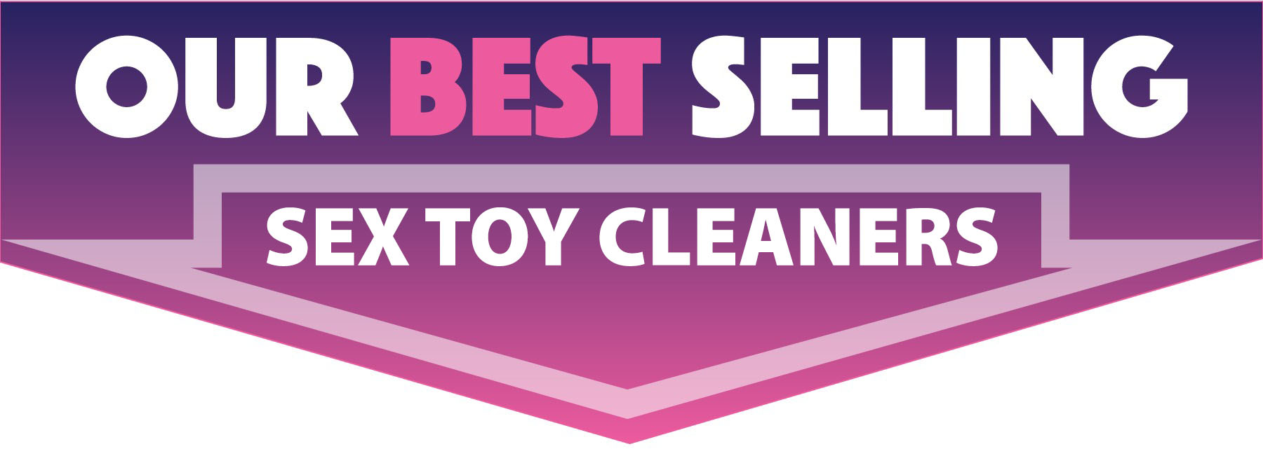 our best selling sex toy cleaners