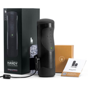The Handy Interactive Thrusting Male Masturbator components