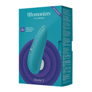 Womanizer Starlet 3 Clitoral Suction Stimulator Turquoise Packaging