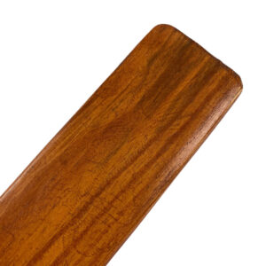 saints and sinners wooden paddle close up