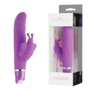 Vibe Therapy monarch mini butterfly rabbit vibrator with packaging