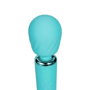 Close up of the Maia Toys Nala Rechargeable 10 Function Wand Vibrator's head.