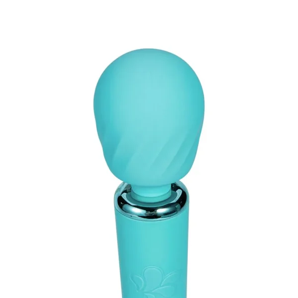 Close up of the Maia Toys Nala Rechargeable 10 Function Wand Vibrator's head.