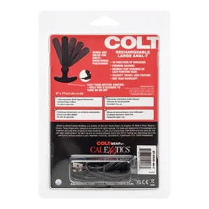 Colt Rechargeable Anal-T Vibrating Butt Plug - Image 8