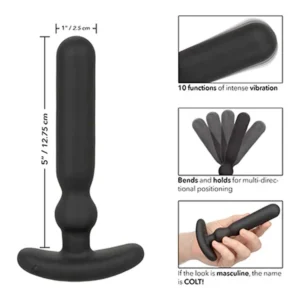 Colt Rechargeable Large Anal-T Vibrating Butt Plug - Image 6