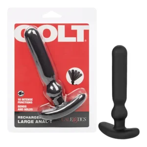 Colt Rechargeable Large Anal-T Vibrating Butt Plug - Image 7