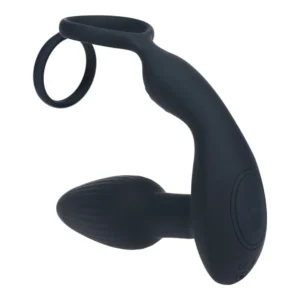 Levelz Dual Vibrating Prostate Stimulator with Cock and Ball Ring - Image 3