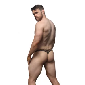 Sukrew Shadow Black Sheer Low-Rise Thong - Image 4